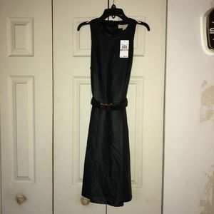 Brand New Michael Kors perforated black dress